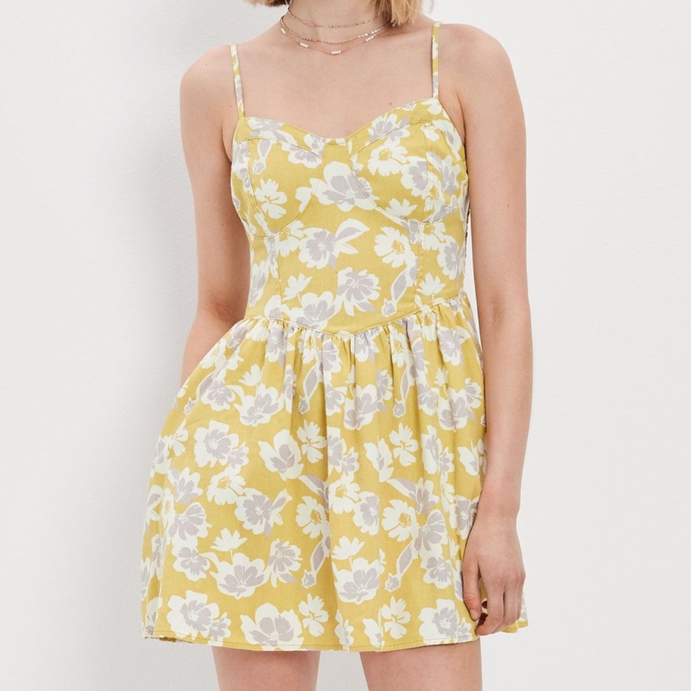 NWT AE Corset Cami Mini Dress
